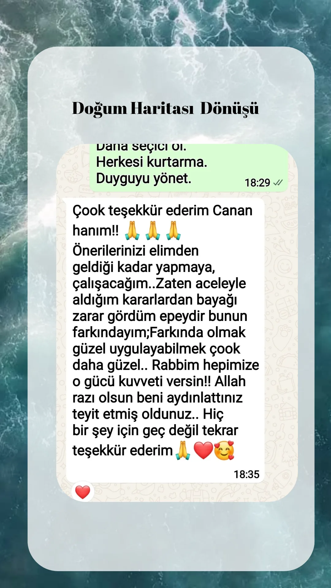 Danışan Dönüşü